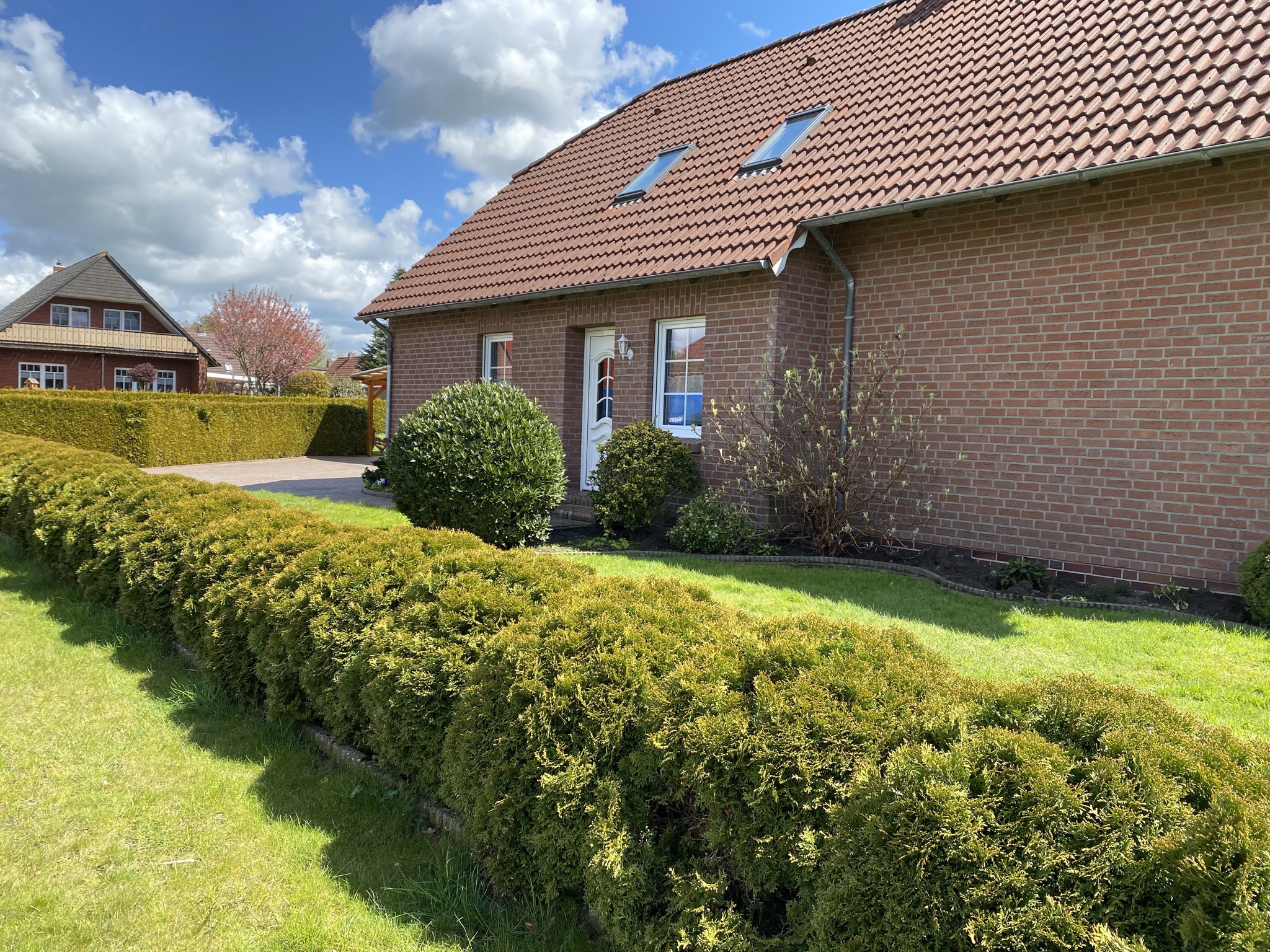 Garten Ferienhaus Sandhöcht in Großheide